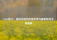 CSGO茄子，虚拟战场的热血传奇与最新职业生涯数据