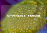 彩六与CSGO竞技难度，多维对比剖析