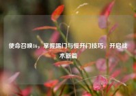 使命召唤16，掌握踢门与慢开门技巧，开启战术新篇