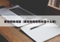 要抱抱销魂版（要抱抱抱抱抱抱是什么歌）