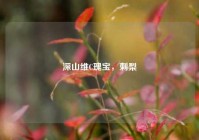 深山维C瑰宝，刺梨