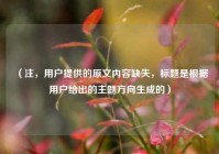（注，用户提供的原文内容缺失，标题是根据用户给出的主题方向生成的）