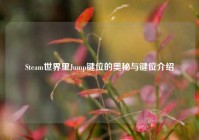 Steam世界里Jump键位的奥秘与键位介绍