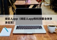 绿巨人app（绿巨人app和科技聚合拼多多优势）