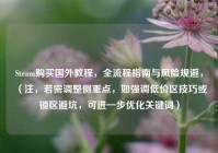 Steam购买国外教程，全流程指南与风险规避，（注，若需调整侧重点，如强调低价区技巧或锁区避坑，可进一步优化关键词）