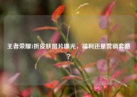 王者荣耀1折皮肤图片曝光，福利还是营销套路？