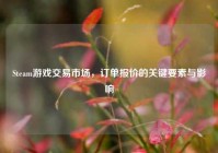 Steam游戏交易市场，订单报价的关键要素与影响