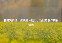 壮阳狗肉汤，传统滋补魅力、功效及     药材探寻
