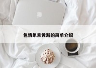 色情象素黄游的简单介绍