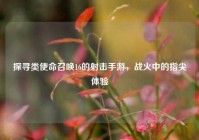 探寻类使命召唤16的射击手游，战火中的指尖体验