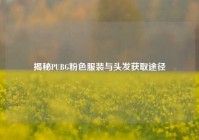 揭秘PUBG粉色服装与头发获取途径