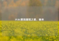PUBG赛场璀璨之星，柚米