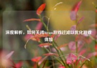 深度解析，如何关闭Steam游戏过滤以优化游戏体验