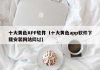 十大黄色APP软件（十大黄色app软件下载安装网站网址）