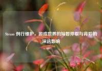 Steam 例行维护，游戏世界的短暂停歇与背后的深远影响